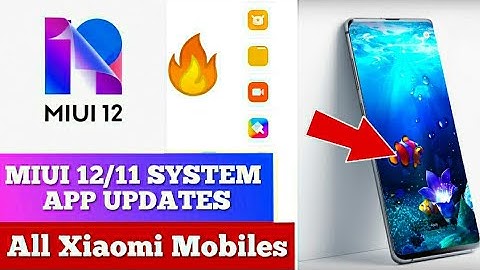 MIUI system app updates|Themes, File manager, screen recorder & Mi Account app updates July, 2020