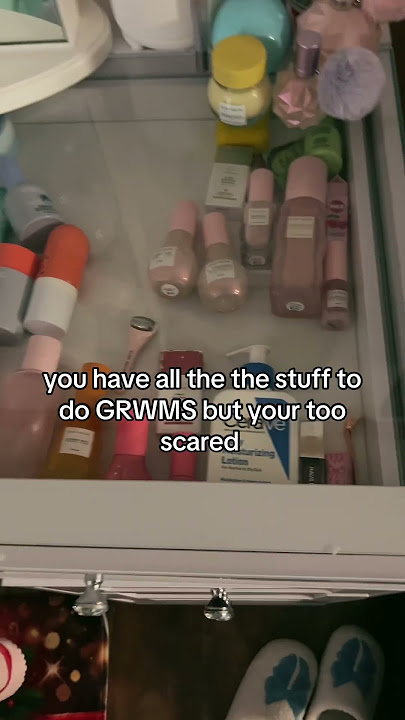 yeah i’m too scared to post them😭       #youtubeshorts #grwm #makeup #skincare #haircare