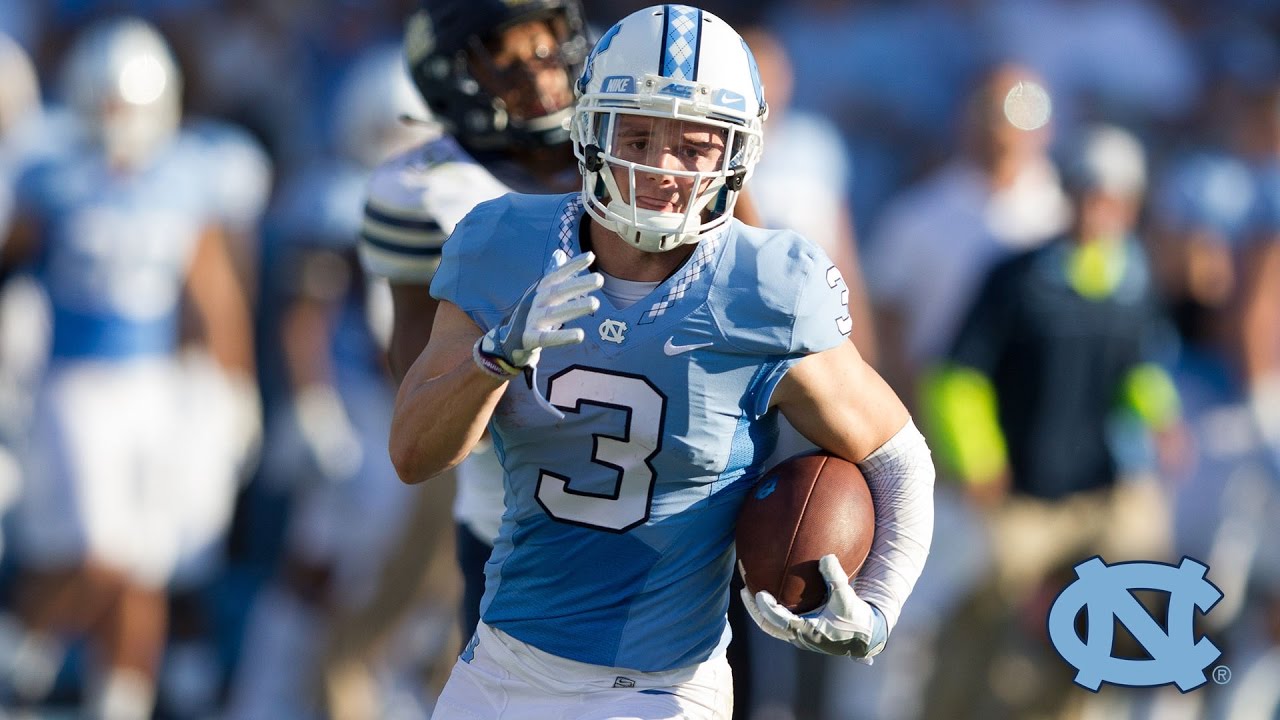 Ryan Switzer The Evolution Of UNC's Wide Receiver YouTube