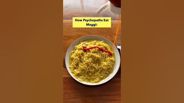 Eating Maggi: Normal vs Psychopaths 😂 | Anisha Dixit Shorts