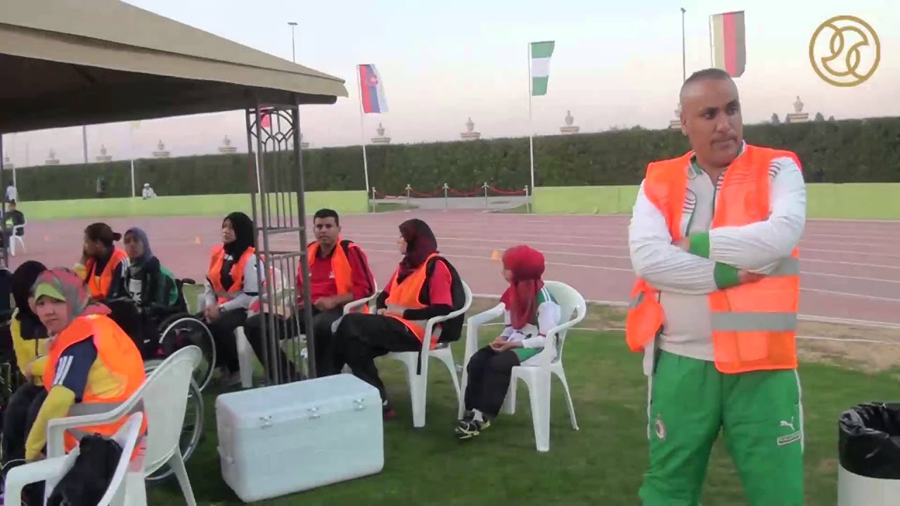 لقطات من بطولة فزاع لألعاب القوى للمعاقين  Snapshots from Fazza Athletics IPC Grand Prix Competition