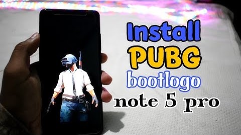 How To Install Custom Bootlogo In Redmi Note 5 Pro