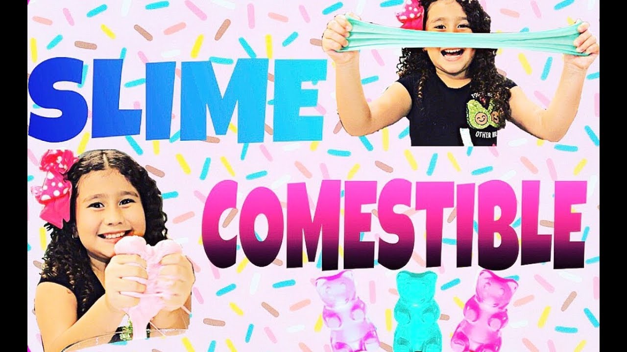 Haz Slime Comestible Gominolas Y Malvaviscos Youtube