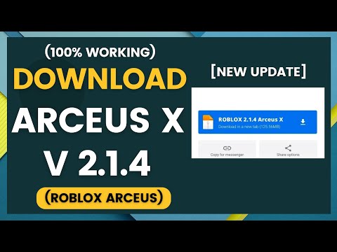 How To Download Arceus x 2.1.4 (100% Working)