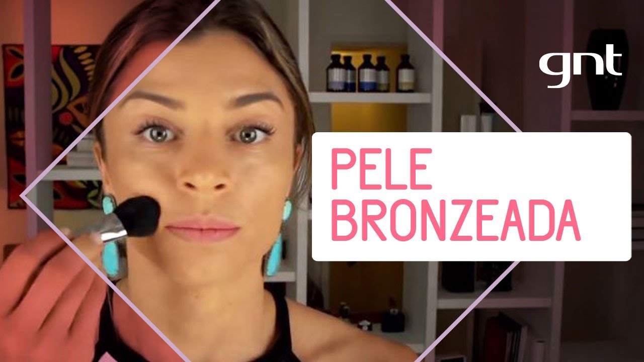 Aprenda a fazer uma pele bronzeada Dicas da Grazi YouTube