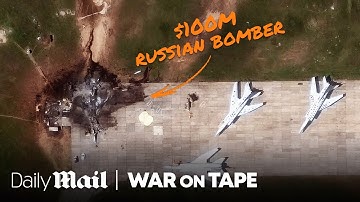 How 117 Drones Destroyed $7 Billion of Russian Aircraft | War on Tape | Daily Mail