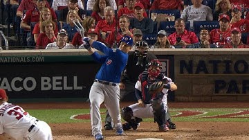CHC@WSH Gm1: Rizzo rips an RBI single to right field