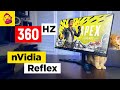 Moniteur de jeu lenovo legion y25g30  360 hz et nvidia reflex 