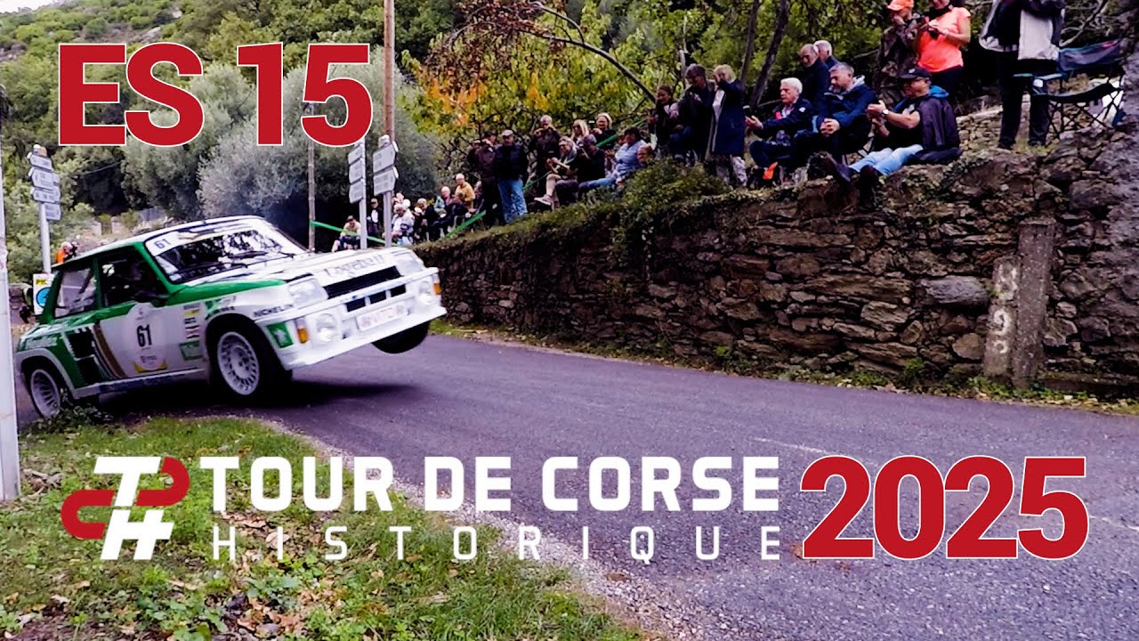 Tour de Corse Historique 2025.  ES15 Pianiccia-Chiatra