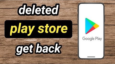 Hoe u een verwijderde Play Store-app kunt herstellen / een verwijderde Play Store-app kunt terugh...
