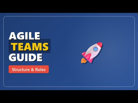 애자일 팀 설명: 구조, 역할 및 책임 🚀