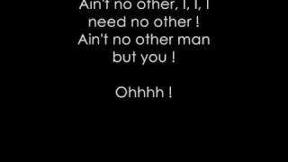 Video thumbnail of "Ain't No Other Man - Christina Aguilera (+ Lyrics)"