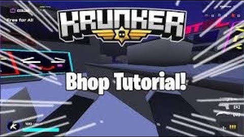 How to BHop with 60-70 FPS! SIMPLE STEPS! // Krunker.io