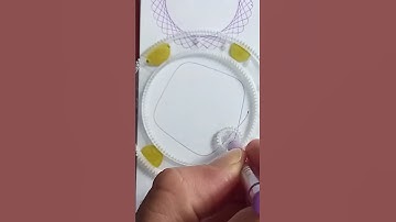 🎨 Mesmerizing Spirograph Art | Ring 150/105 & Wheel 24 (Hole 1-5) 🌀