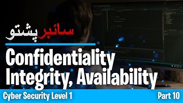 Complete Cybersecurity Part 10 | Confidentiality Integrity and Availability in #Pashto #cyberpashto