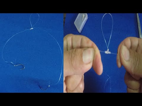 Video Cách buộc lưỡi câu đôi chắc chắn và chống rối | Dành... - youtube