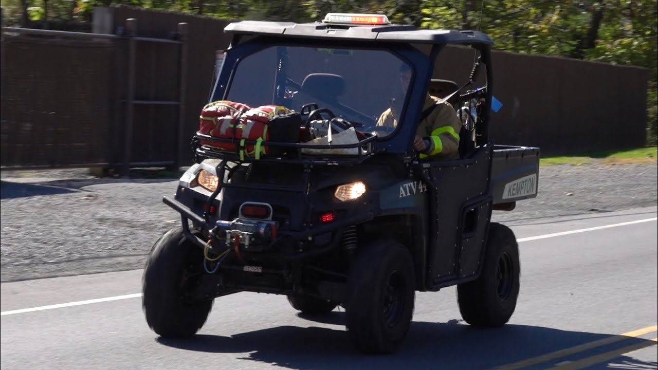 Kempton Fire Company ATV 44 Responding 10/19/21 YouTube
