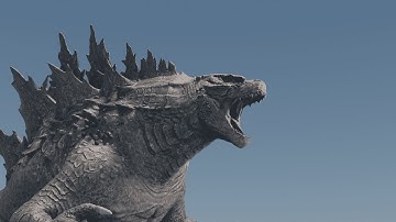 Godzilla 2021 Roar [Test] [Blender] (Thank you for 2k subs)