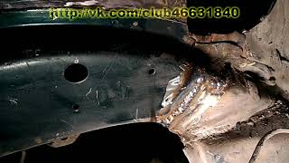 видео: Ремонт номерного стакана и лопнутых лонжеронов на Ваз 2112. картинка: Ремонт номерного стакана и лопнутых лонжеронов на Ваз 2112.