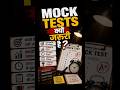 Mock Tests जरुरी क्यों है ? | UPSC | MPPSC | Civil Services | IAS | IPS #shorts #education #cse