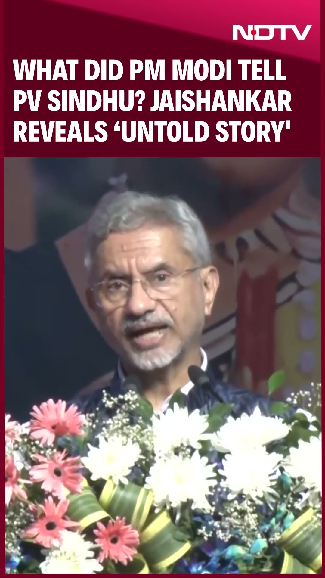 Jaishankar News | What Did PM Modi Tell PV Sindhu? EAM Jaishankar Reveals ‘Untold Story'