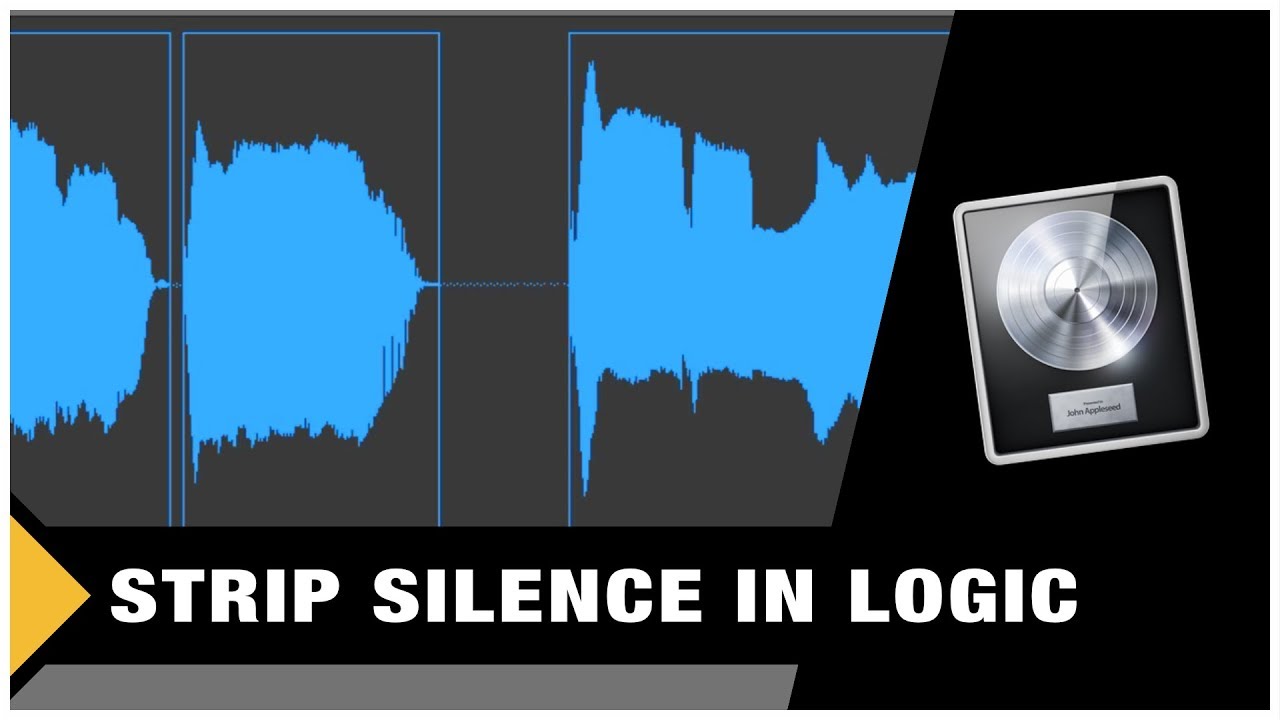 How To Remove Silence In Logic Pro X