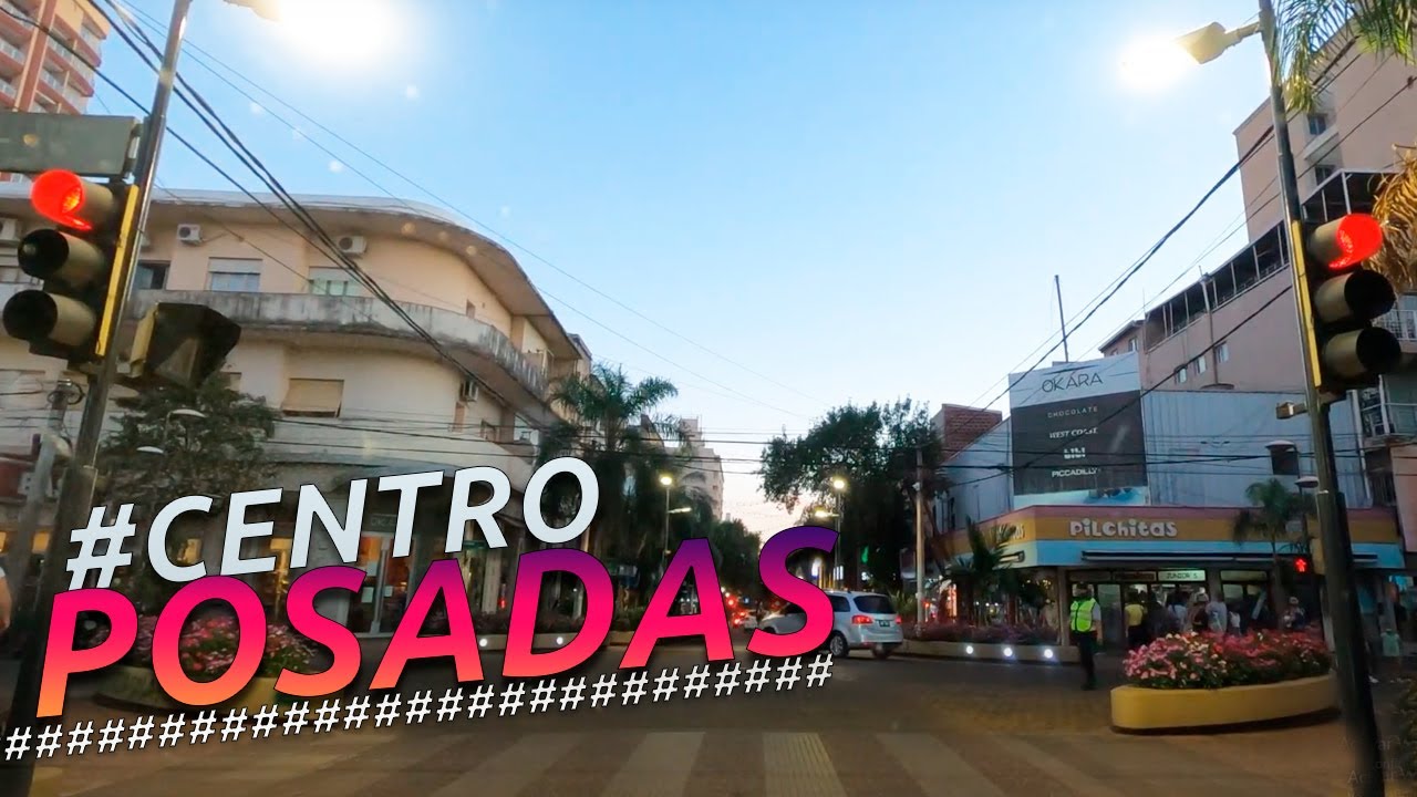 Driving Tour POSADAS Centro I Misiones I Argentina HD YouTube