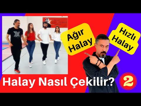 Ağır Halay ve Hızlı Halay Nasıl Çekilir! Halay Eğitim Videosu Bölüm 2. Hemen Öğrenin.