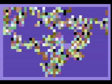 Commodore 64 Basic oneliner Color Snake