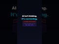 AI Doesn't Think. It Just Stops Being Wrong. #gradientdescent  #machinelearning #howitworks