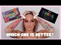 TRYING BOTH BPERFECT CARNIVAL PALETTES! ARE THEY TOO SIMILAR?