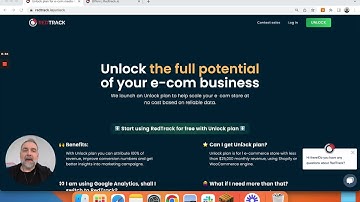 RedTrack io Unlock.  How to add e-com store (web property) and generate tracking scripts.