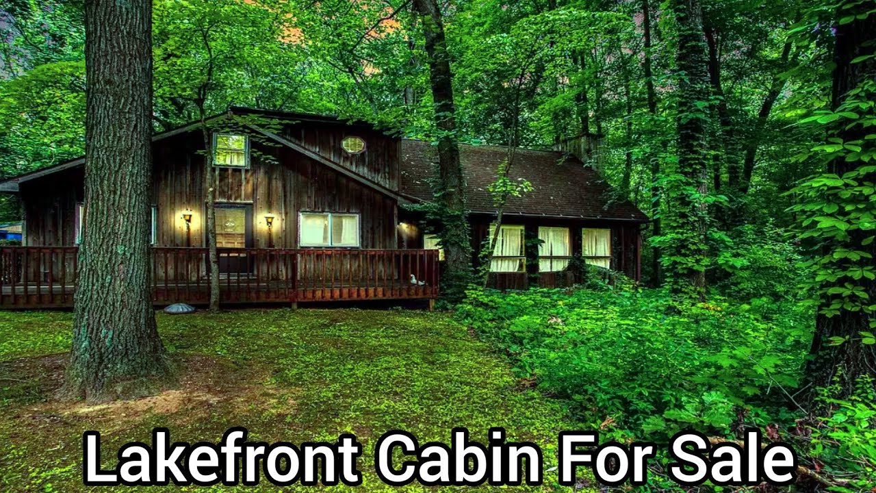 Michigan Lakefront Cabins For Sale 4bd 2ba 0.67acre Barn