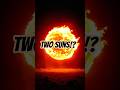 What If Earth Had 2 Suns? ☀️💀#SpaceFacts #WhatIf #CosmicHorror