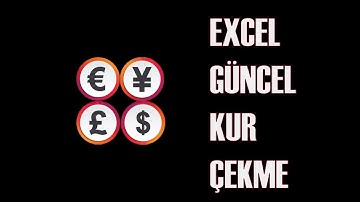 Excel Online Döviz Kuru Alma