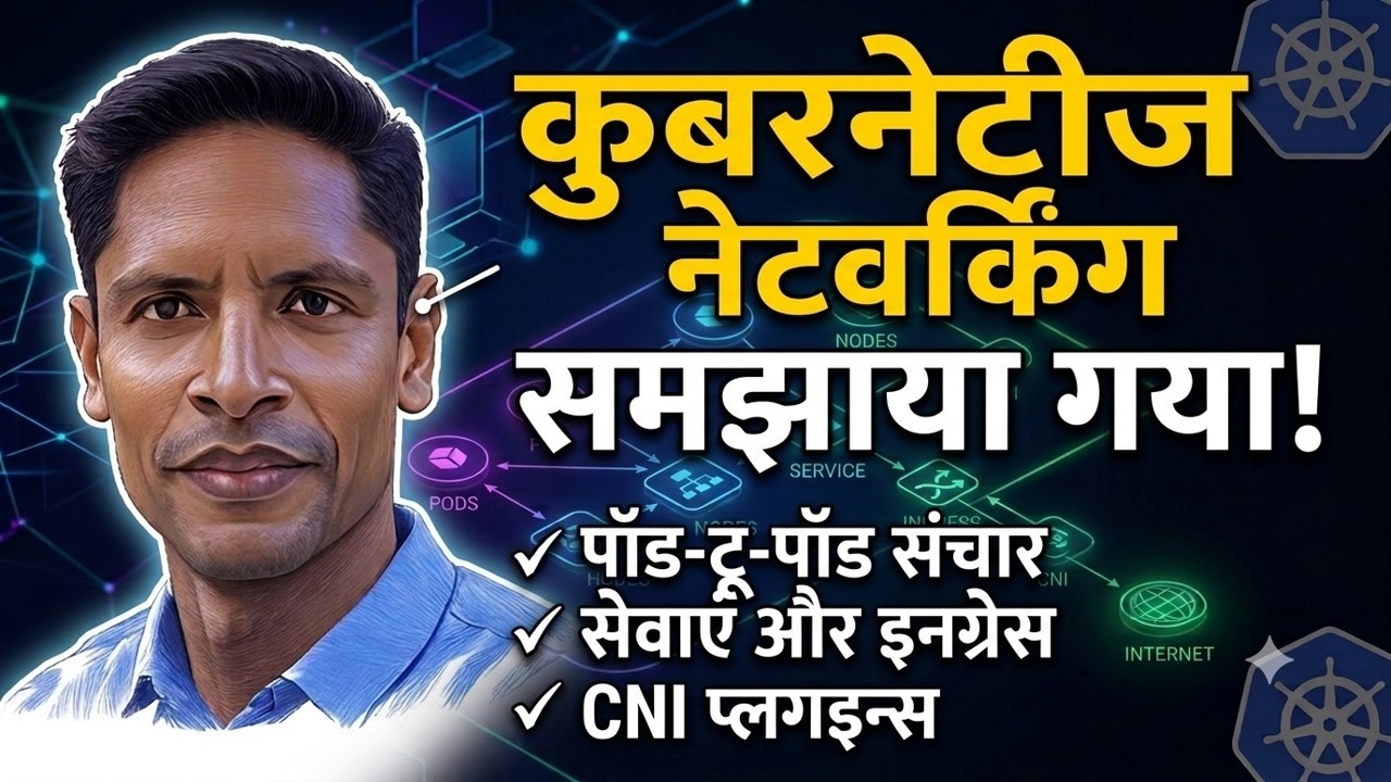 Learn Kubernetes Networking: Services and Ingress in Hindi (video lesson)