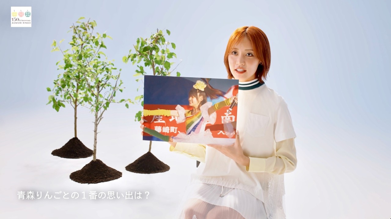O's 165. 182. ぽこりんページ O-rin thanks Aomori Prefecture in a dress that shows off her