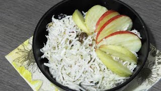 Салат из сельдерея и яблок - рецепт для лакто-ово-вегетарианцев Салат из сельдерея и яблок - рецепт для лакто-ово-вегетарианцев