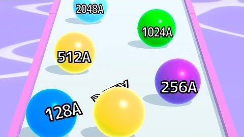 Ball Run 2048 💸🎱🏀 MAX LEVELS!! All Levels Gameplay Walkthrough Android, iOS NEW UPDATE