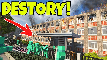 ZOMBIES ATTACK SCHOOL! | Teardown Gameplay