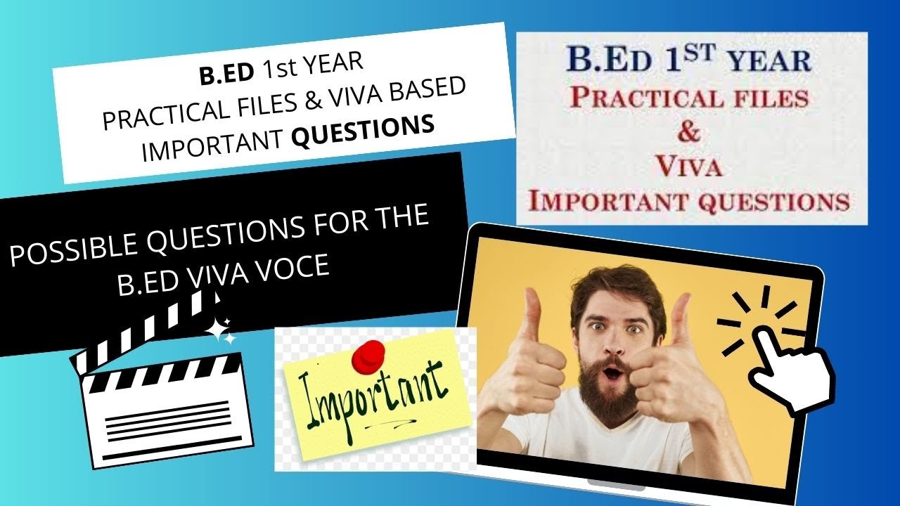 B.ed First year viva questions....part -2..Reading & Reflecting on text