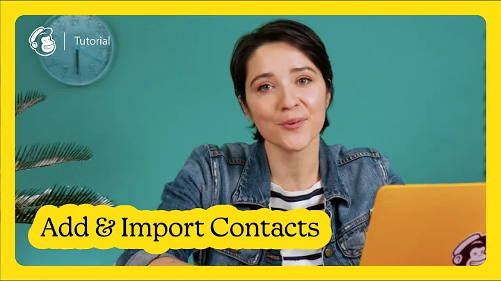 How to Add & Import Contacts to a Mailchimp Audience Using Excel or Google Sheets (March 2021)