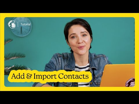 How to Add & Import Contacts to a Mailchimp Audience Using Excel or Google Sheets (March 2021)