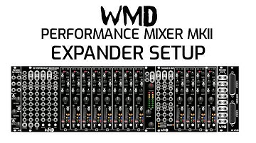 How to connect your WMD Performance Mixer MKII and Expanders