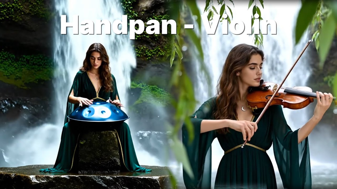 🌿 ANCIENT DRUIDESS MUSIC: Handpan & Violin Healing Ritual at the Sacred Altar (1-Hour)