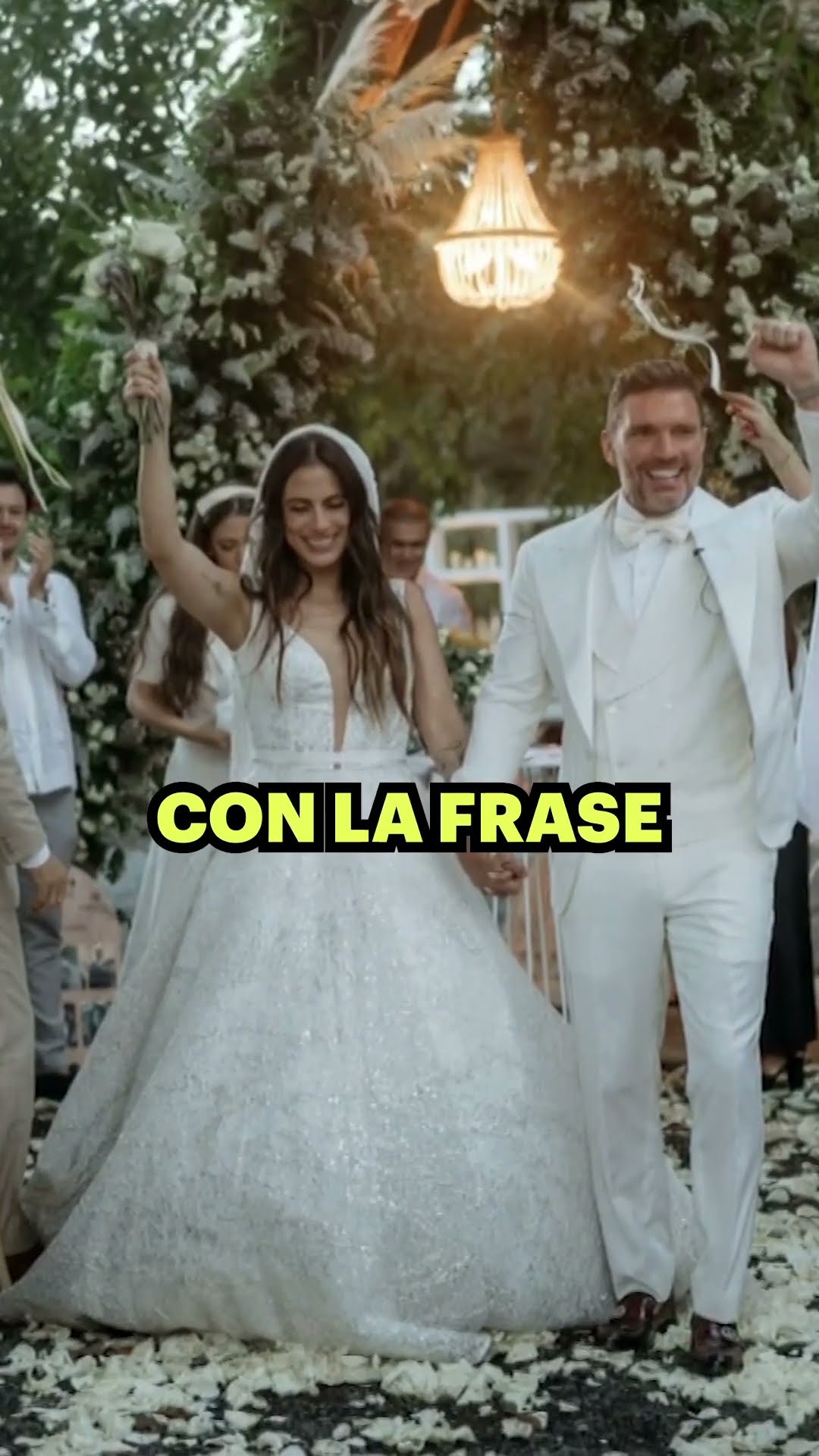 ¡VIVA EL AMOR! ?? #JuliánGil SE CASÓ con su novia #ValeriaMarín en Puerto Rico ? #CuéntameloYa