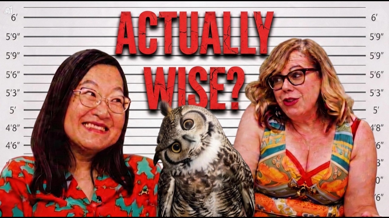 Owls: Whooo said we were wise? (w/Criminal Minds Kirsten Vangsness)