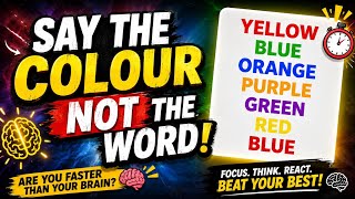 Say the Colour, Not the Word! 🎨🧠 | Fun Brain Game for Kids & Adults screenshot 5