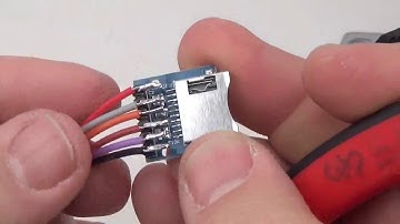 2019 Student Build - Part C: Add Wires to the SD adapter