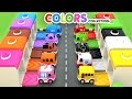 Colors for Children to Learn with Street Vehicles Toys - Colors Videos Collection for Children